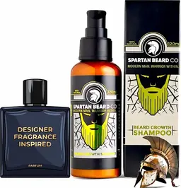 𝗦𝗣𝗔𝗥𝗧𝗔𝗡 𝗕𝗘𝗔𝗥𝗗™ Shampoo (80% OFF - First Order)